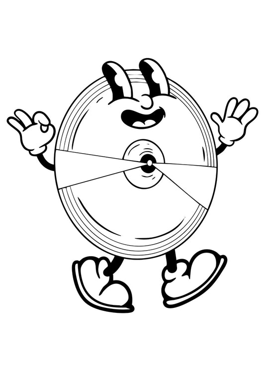 Sticker mural "ça roule” – Repositionnable et sans colle