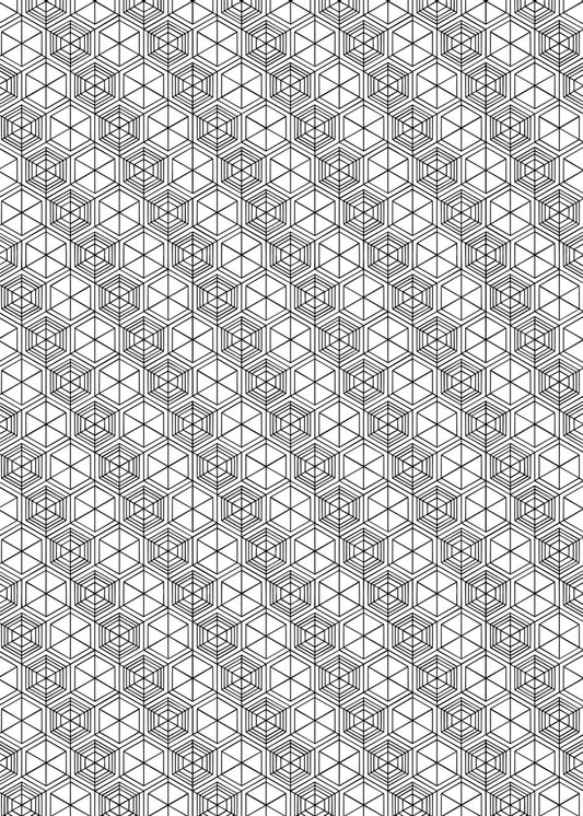 Sticker mural "Isora" – Repositionnable et sans colle