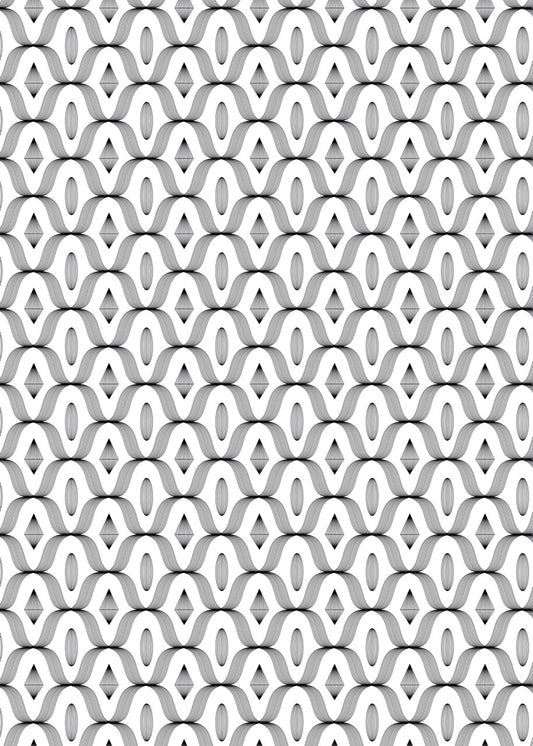 Sticker mural "Modra" – Repositionnable et sans colle