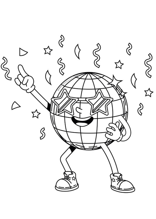 Sticker mural "Strass Attaque” – Repositionnable et sans colle