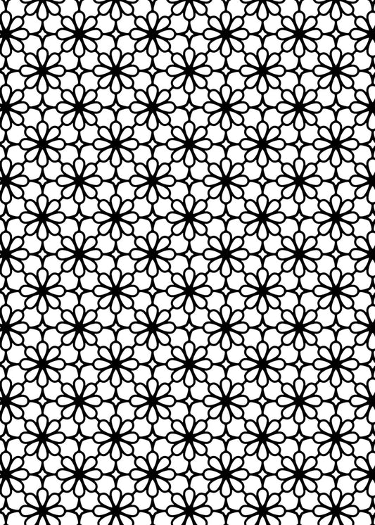 Sticker mural "Zinia" – Repositionnable et sans colle