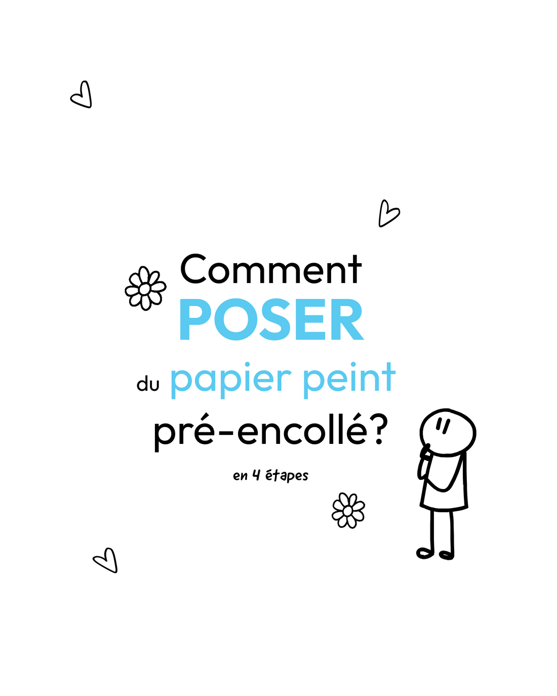 Papier peint sans colle fonctionnement
