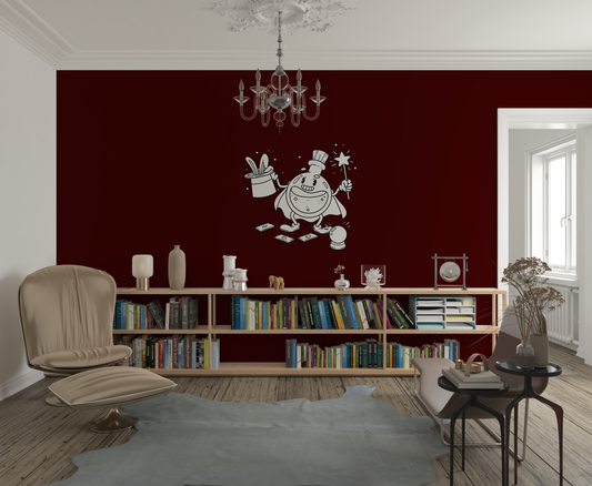 Sticker mural “ABRACADABRA” – Repositionnable et sans colle