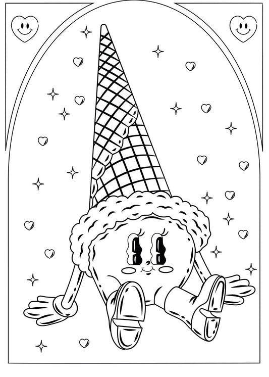 Sticker mural “Boule & Cool” – Repositionnable et sans colle