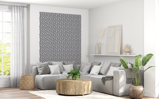 Sticker mural "Cubia" – Repositionnable et sans colle