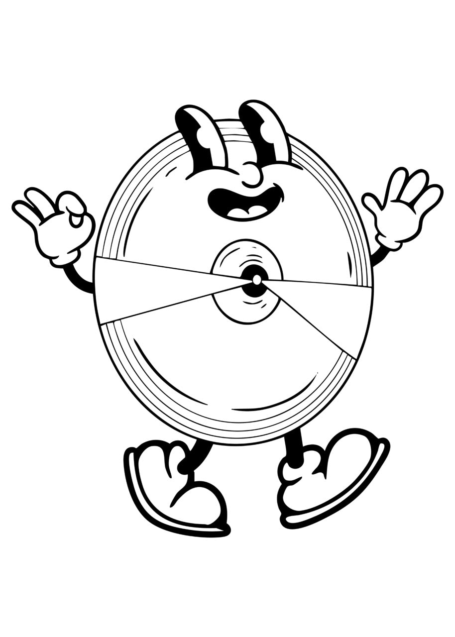 Sticker mural "ça roule” – Repositionnable et sans colle