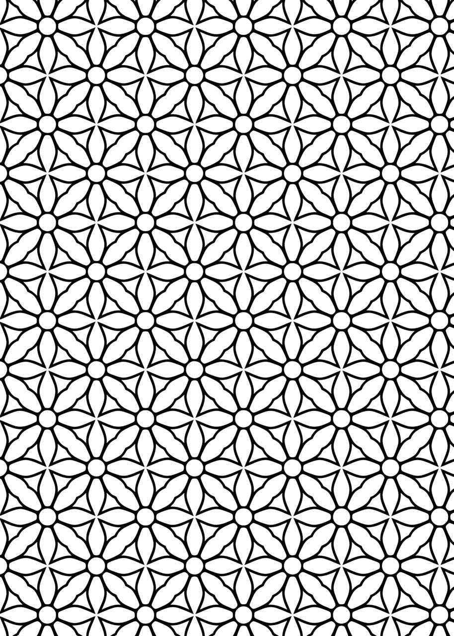 Sticker mural "Dahlia" – Repositionnable et sans colle