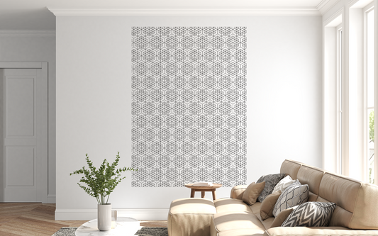 Sticker mural "Hexane" – Repositionnable et sans colle