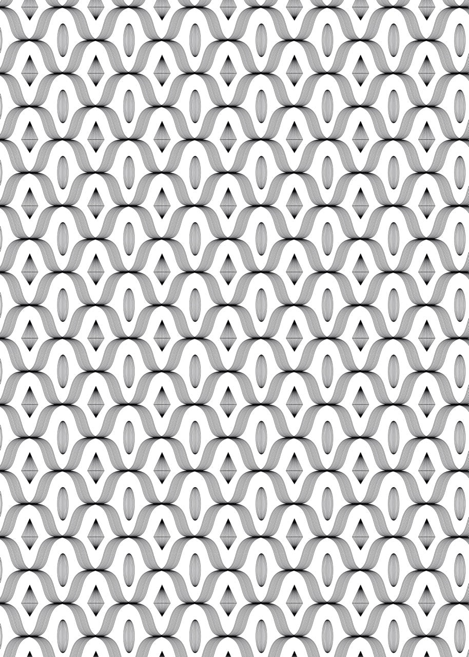 Sticker mural "Modra" – Repositionnable et sans colle