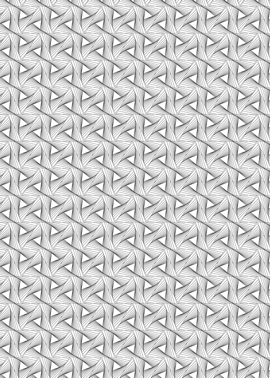 Sticker mural "Prisma" – Repositionnable et sans colle