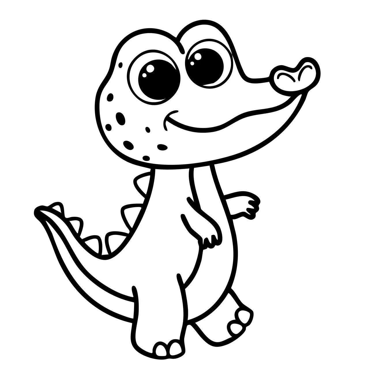 Sticker mural “Croco Craquant” – Repositionnable et sans colle