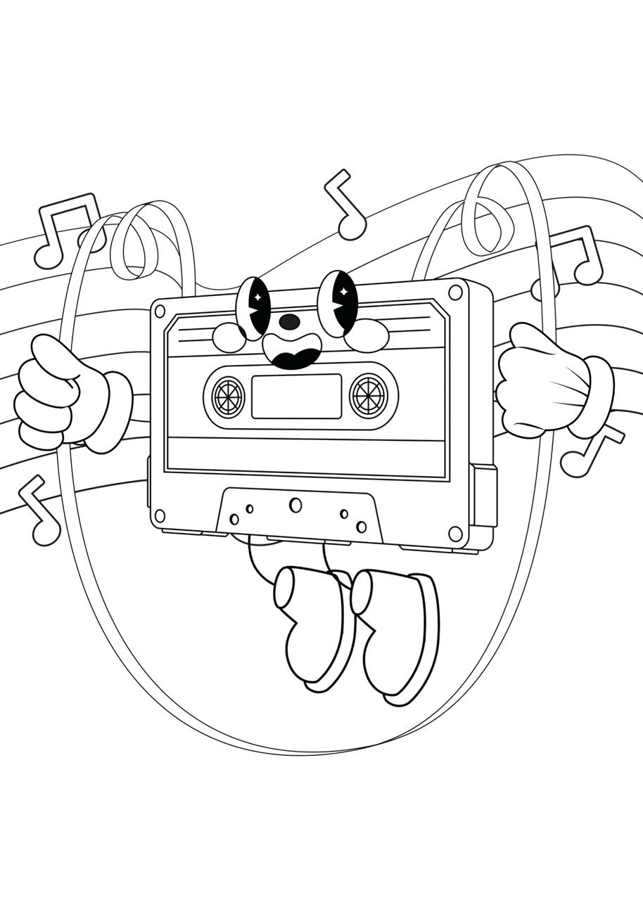 Sticker mural " Corde à danser” – Repositionnable et sans colle