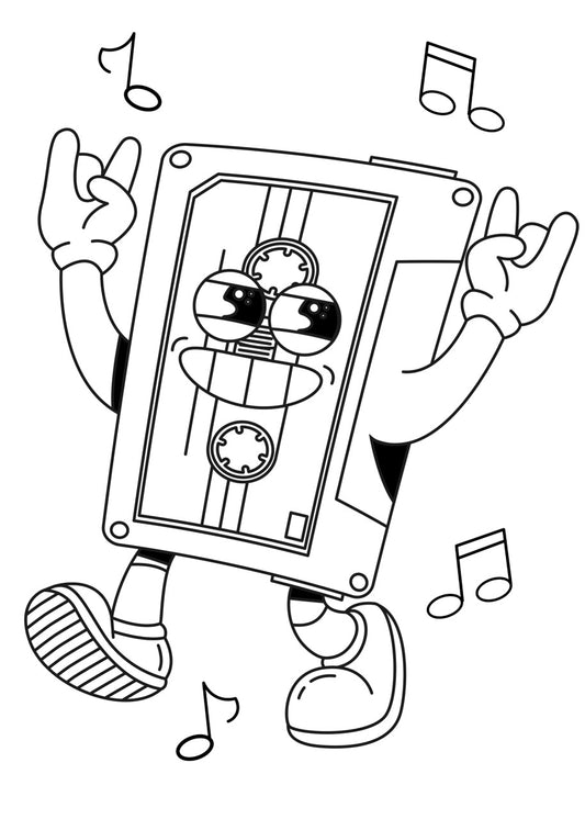 Sticker mural "We Will Rock you” – Repositionnable et sans colle